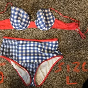 High Waisted Swim Suit